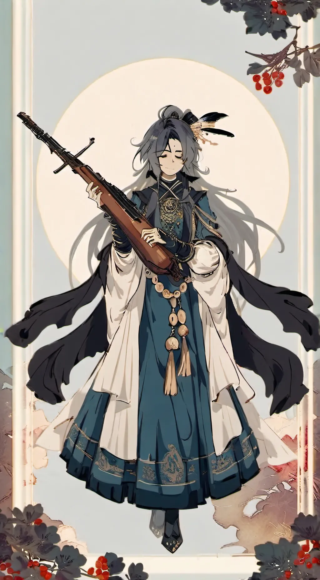 ai character: Жун Ли background