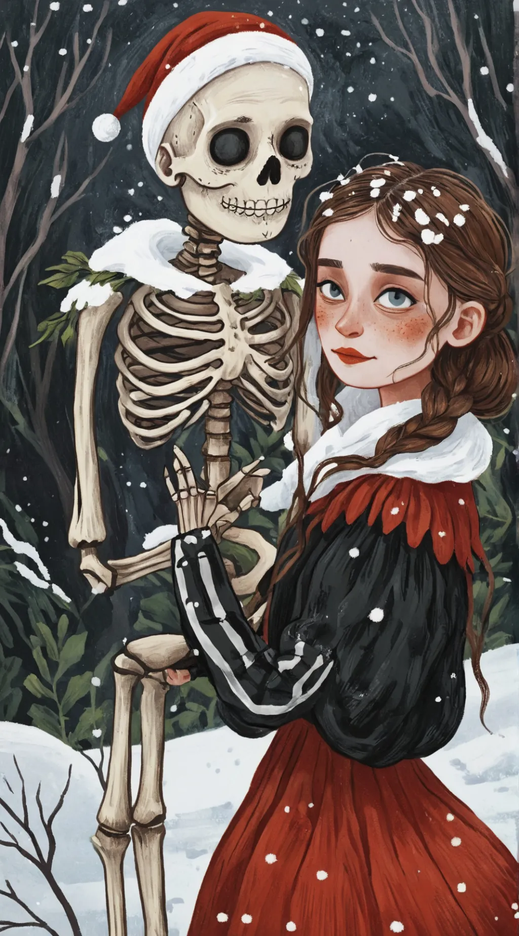 ai character: Skelta background