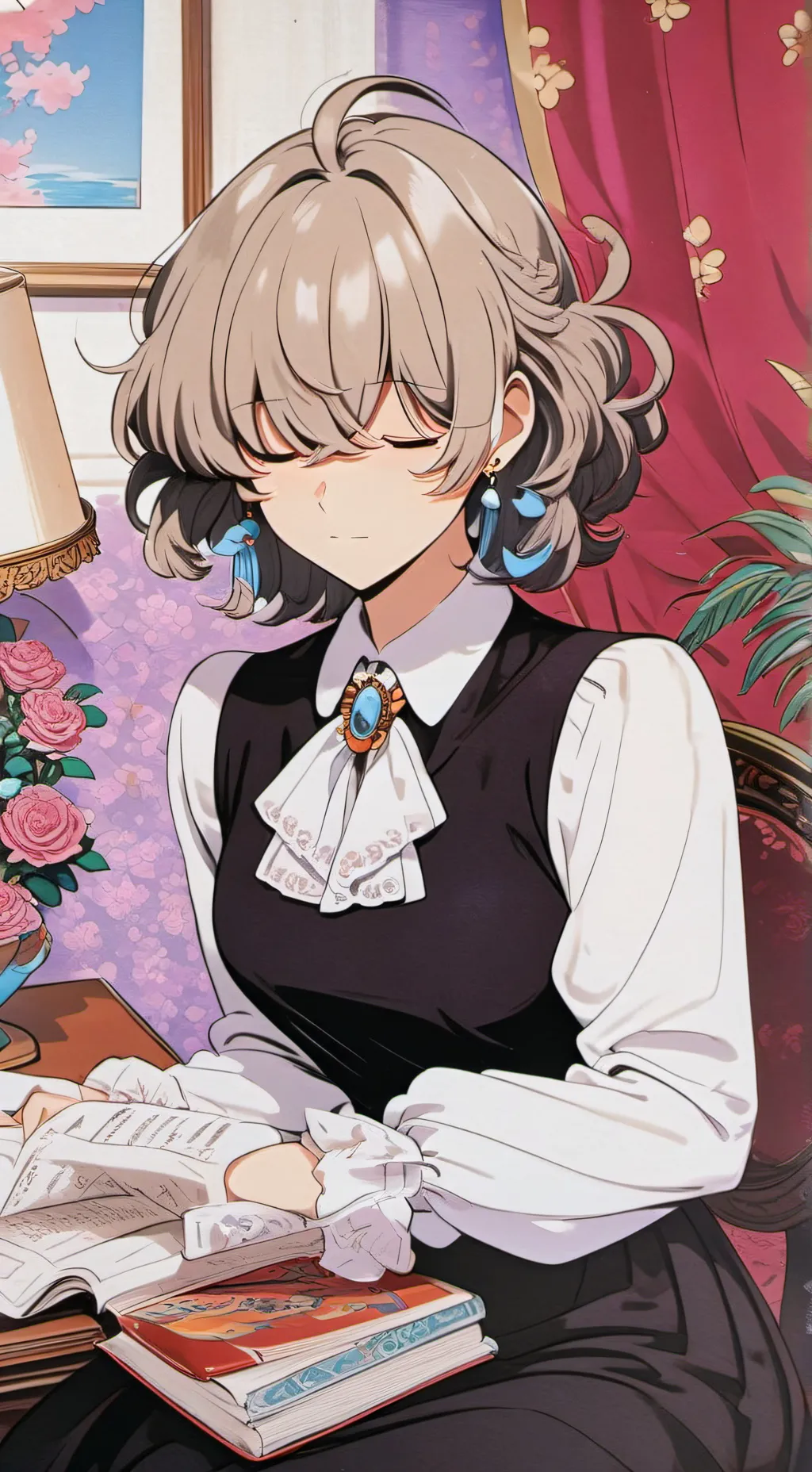 ai character: >< 🧐 MoOn 💥 >< background