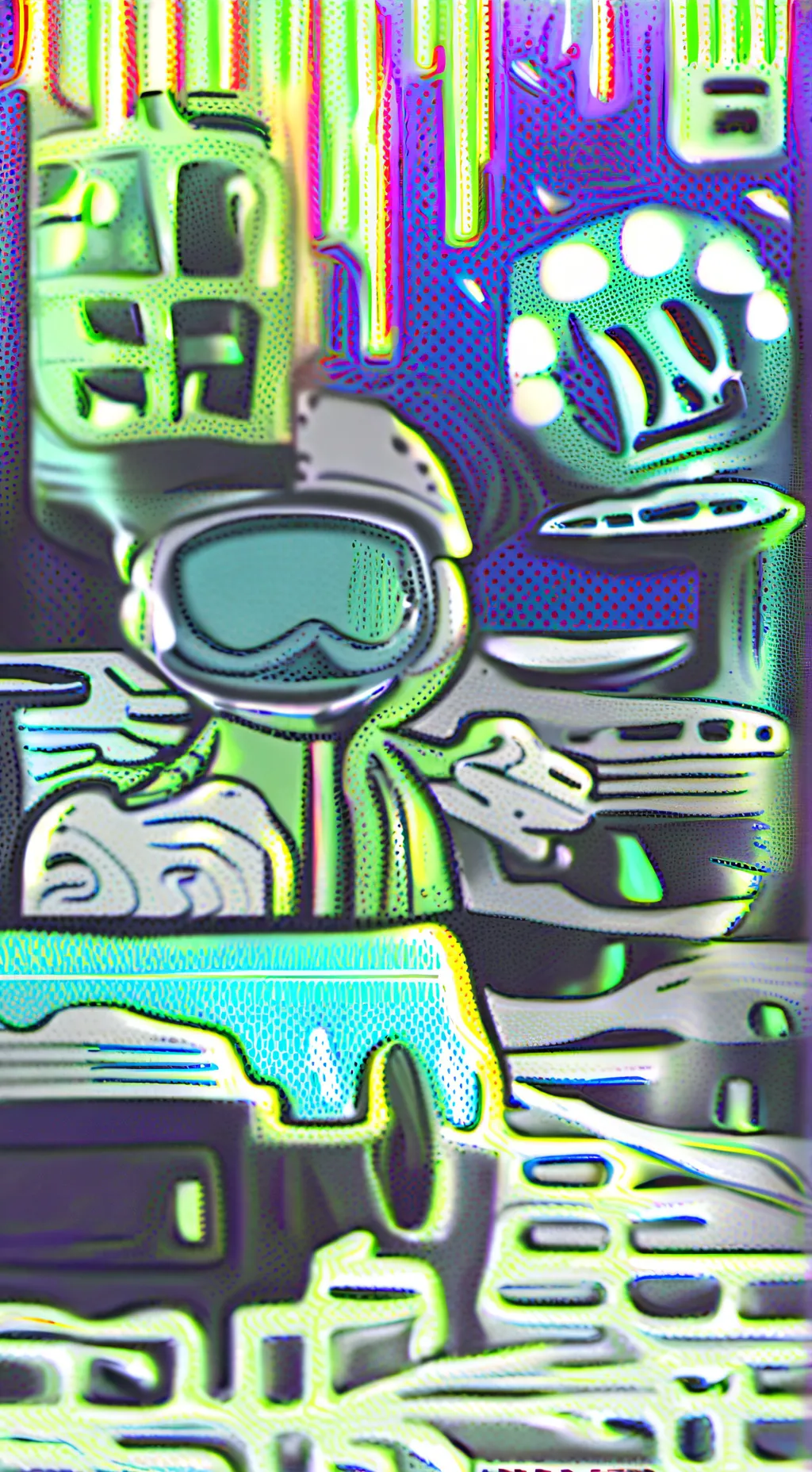 ai character: DW Shrimpo!  background