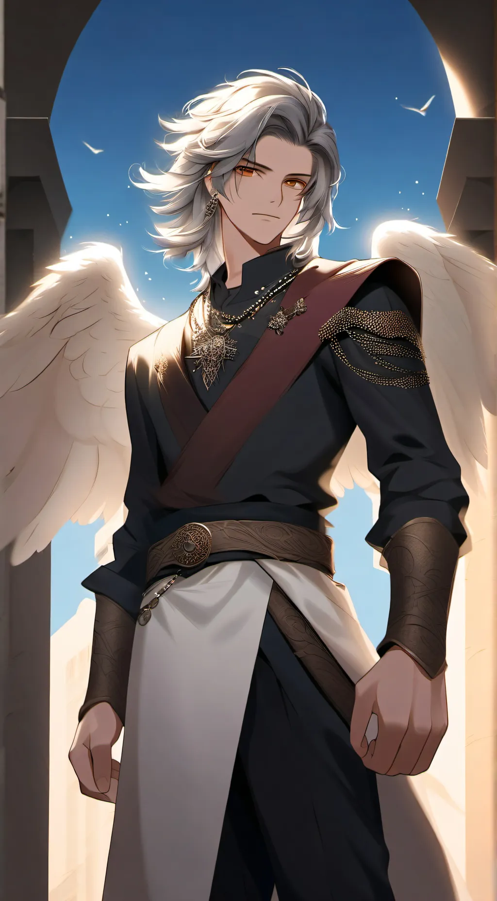 ai character: 💮Mario💮 background