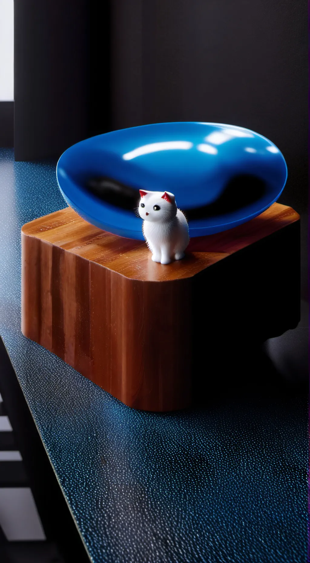 ai character: Ppt cats background