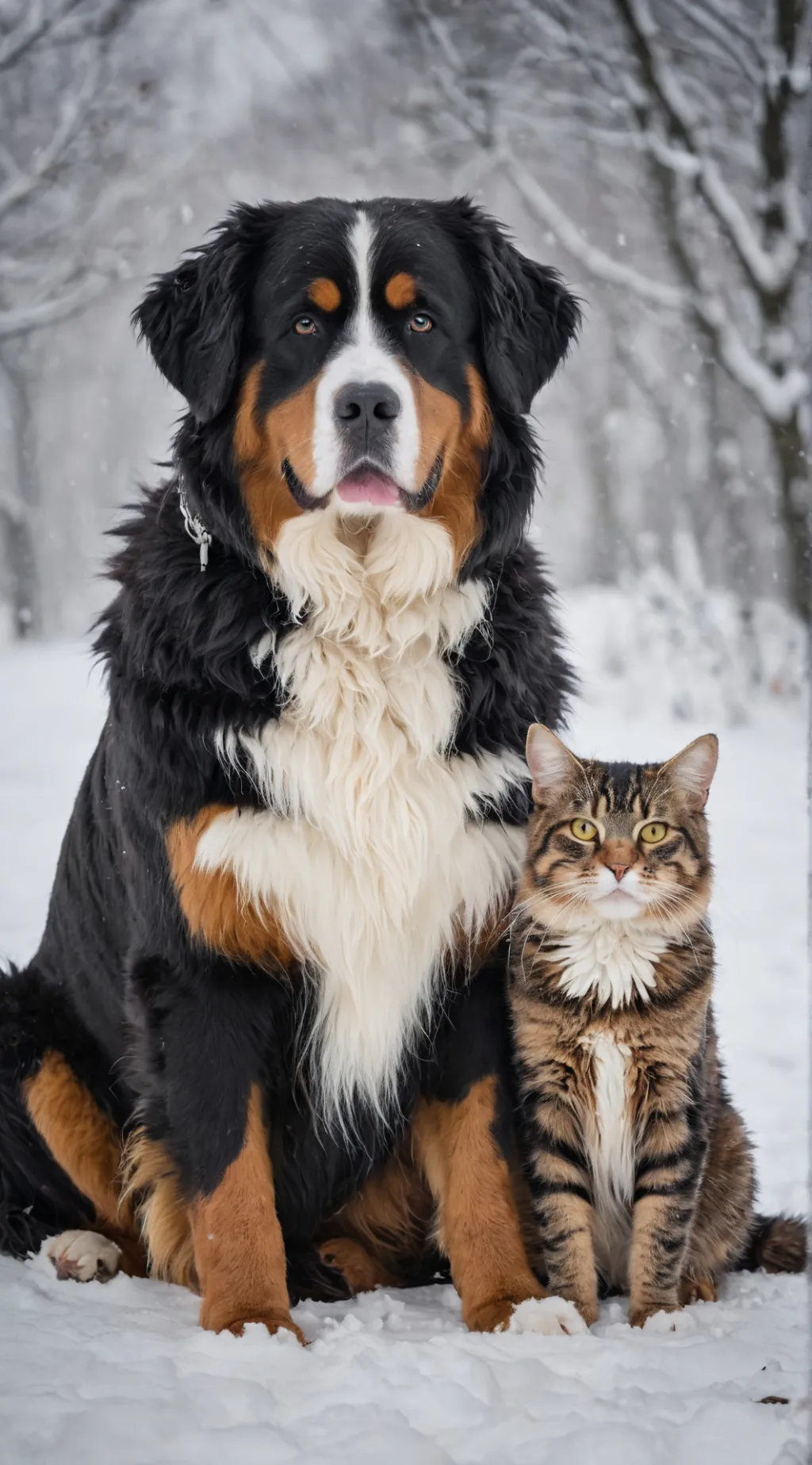 ai character: dog and cat 2 background