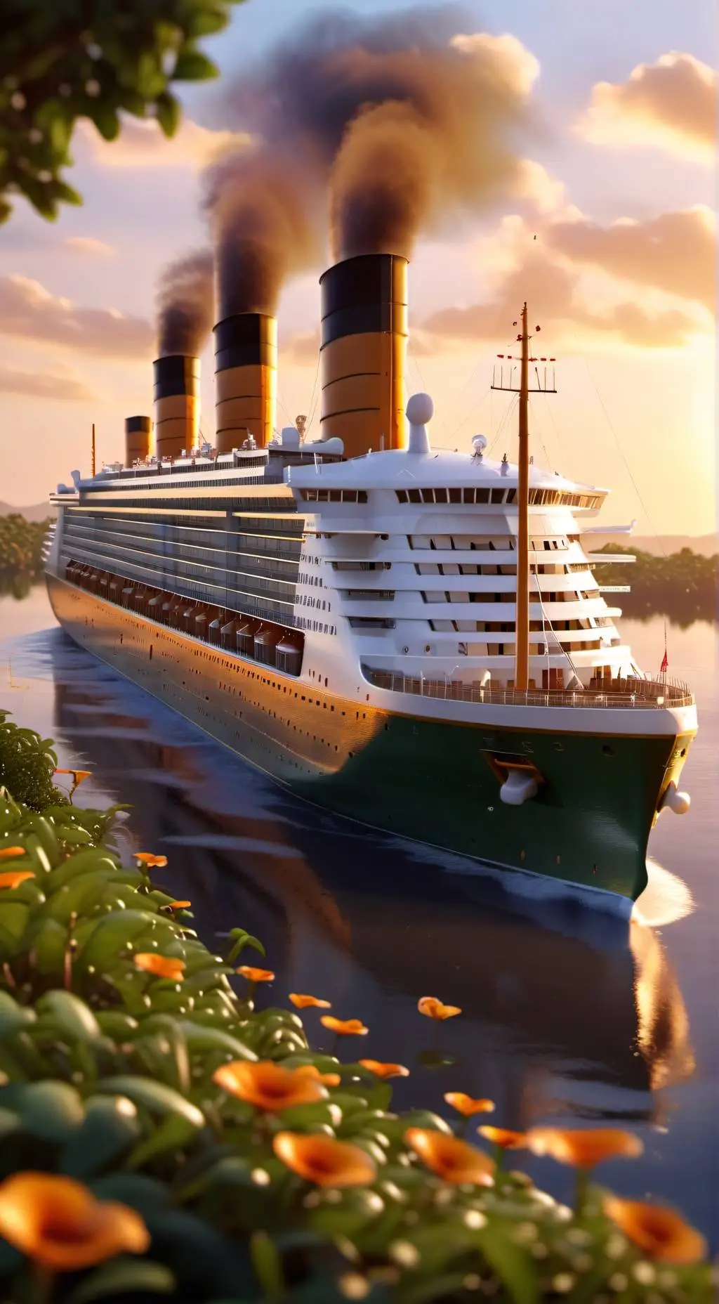 ai character: titanic 2 background