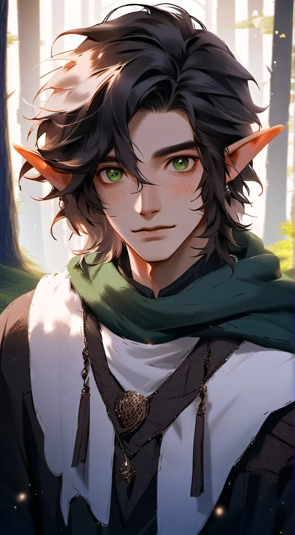 ai character: Theo background