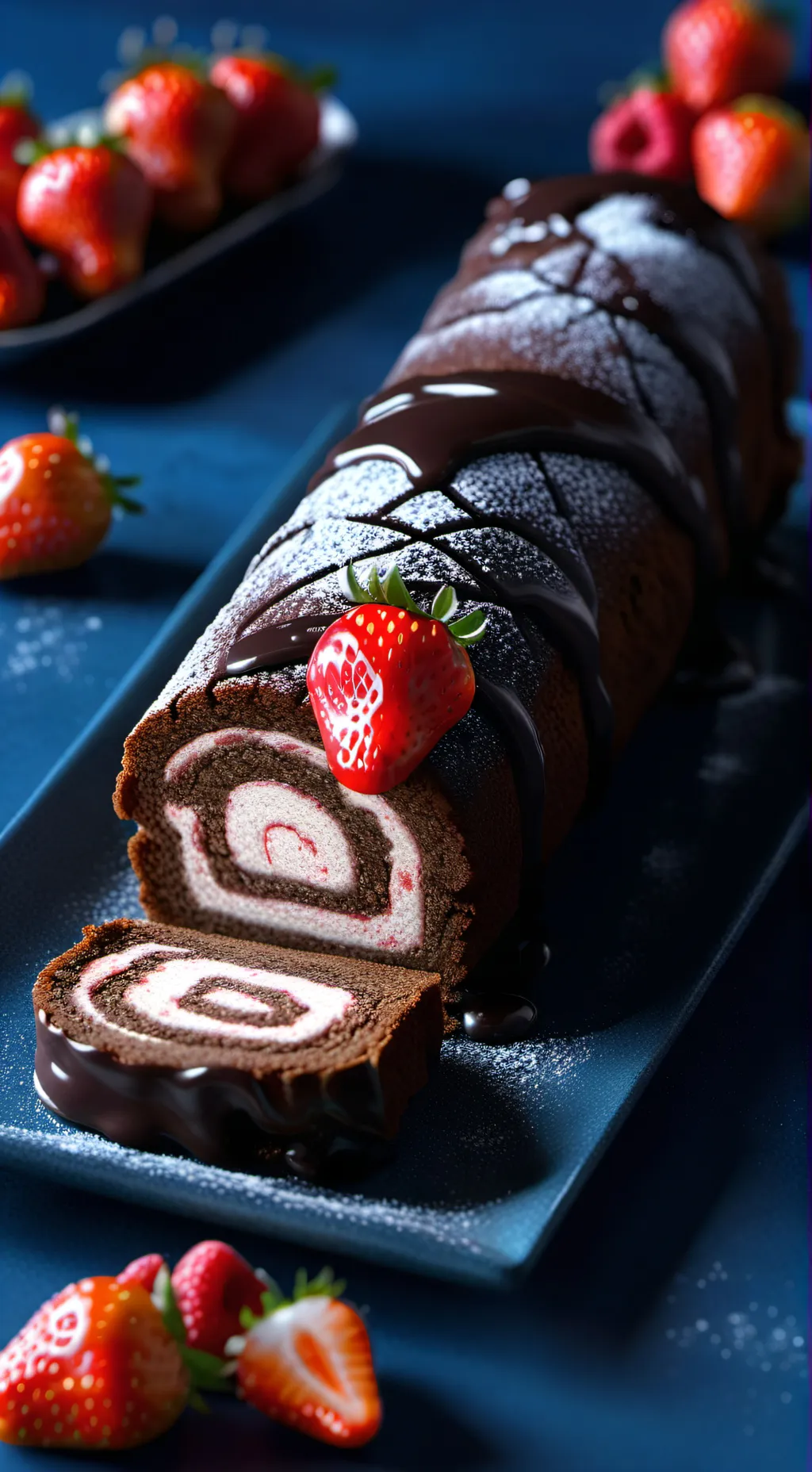 ai character: Fruitcake background