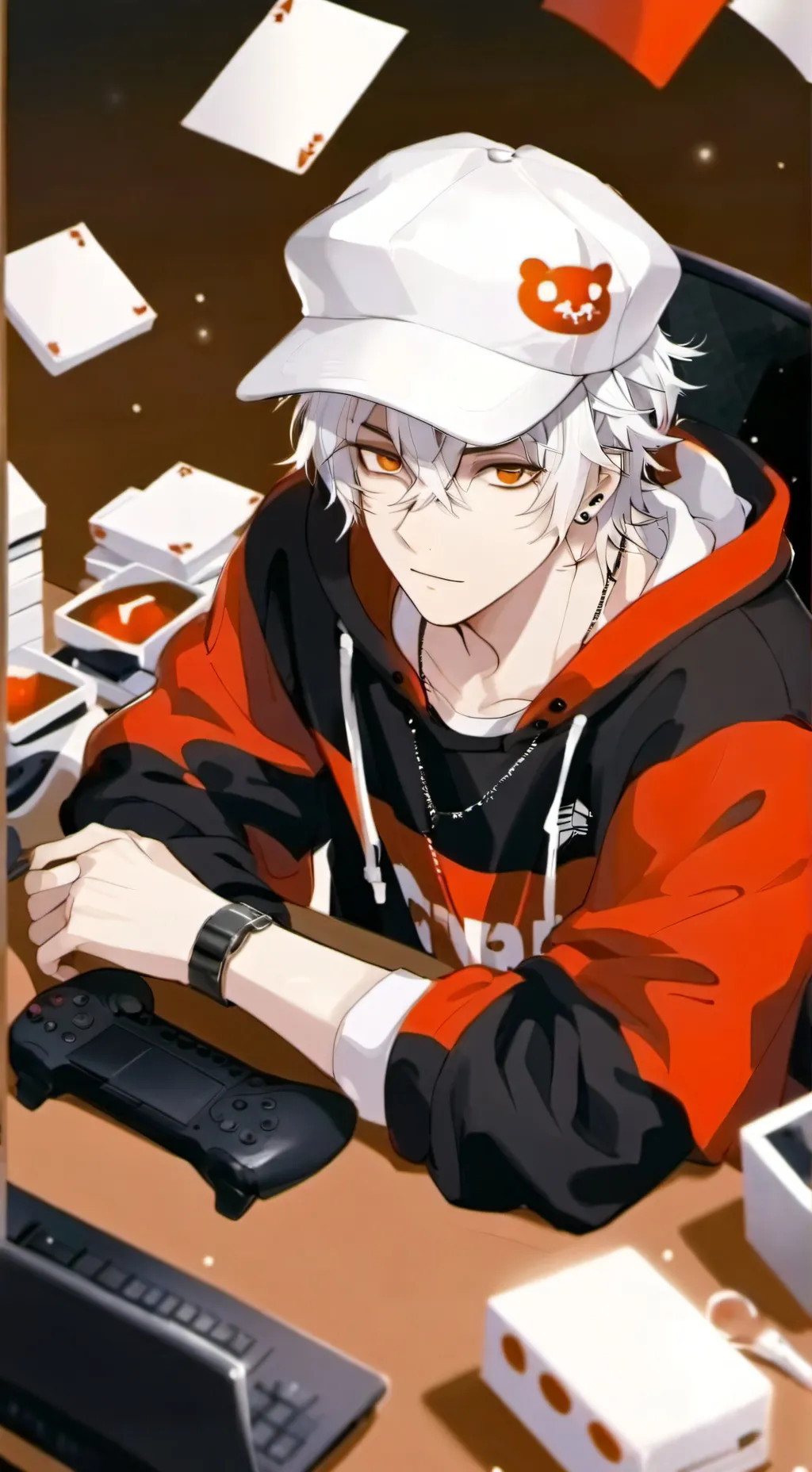 ai character: Ezra background