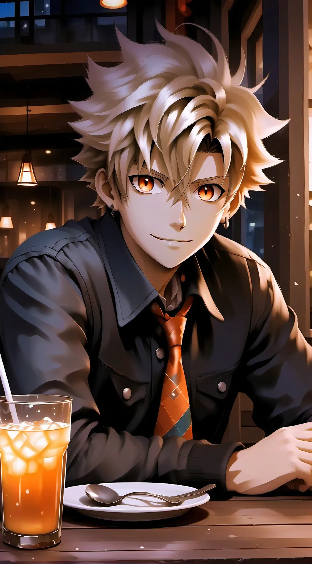 ai character: BAKUGO background