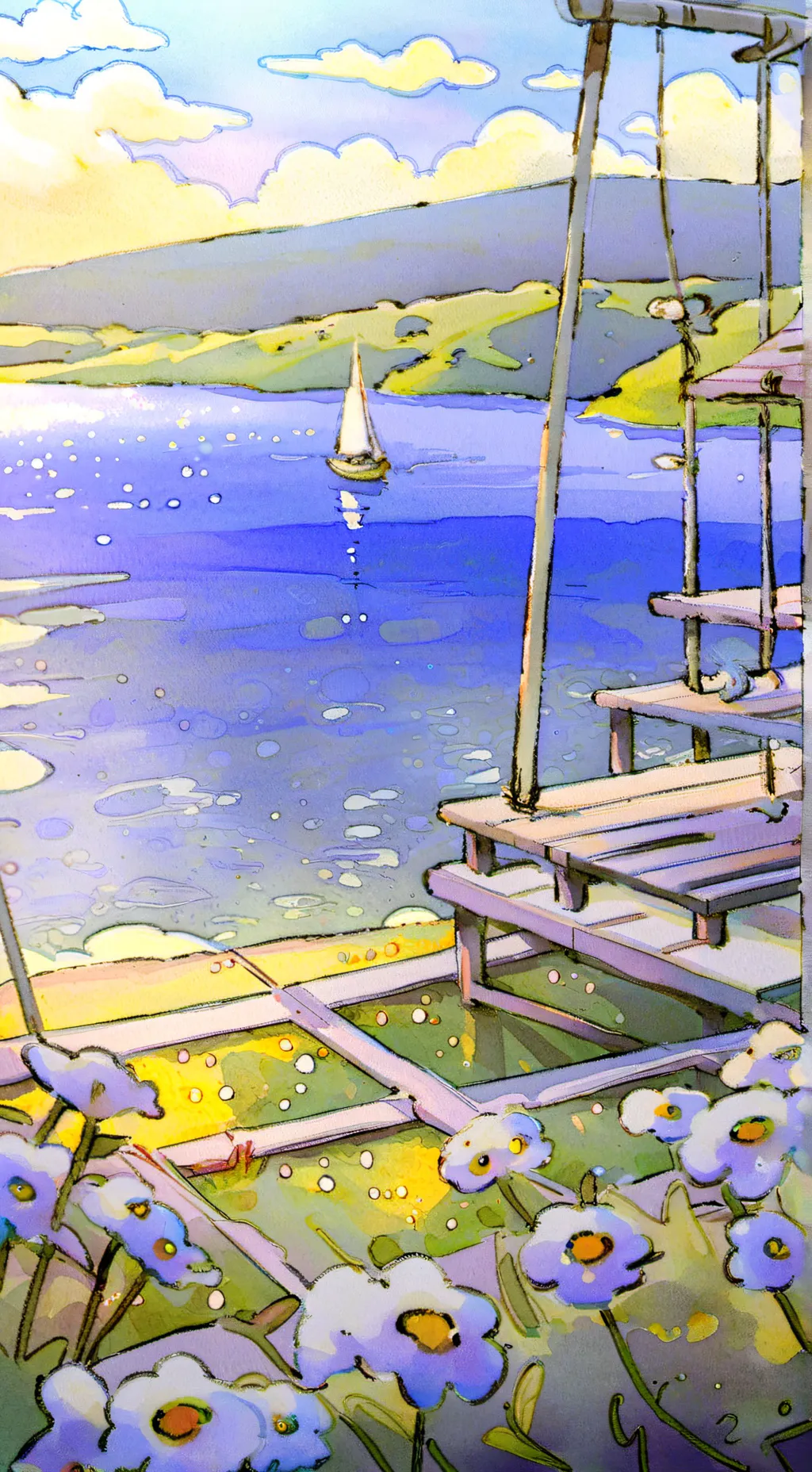 ai character: pinki and oren background