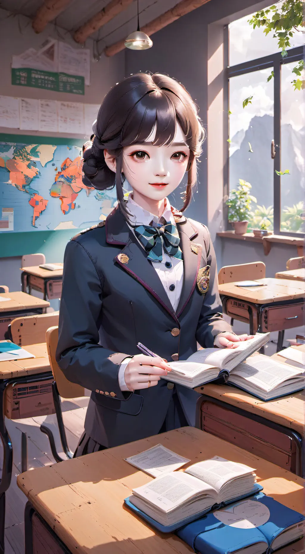 ai character: koop background