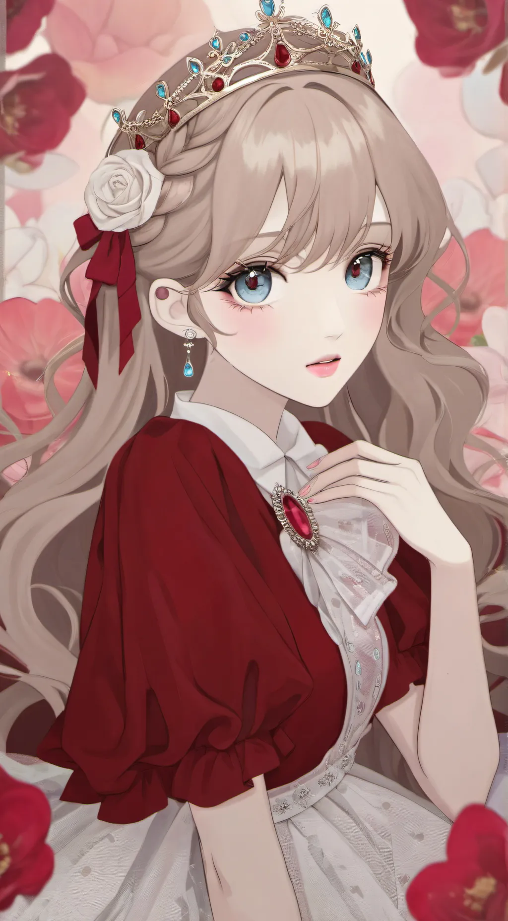 ai character: Aria background