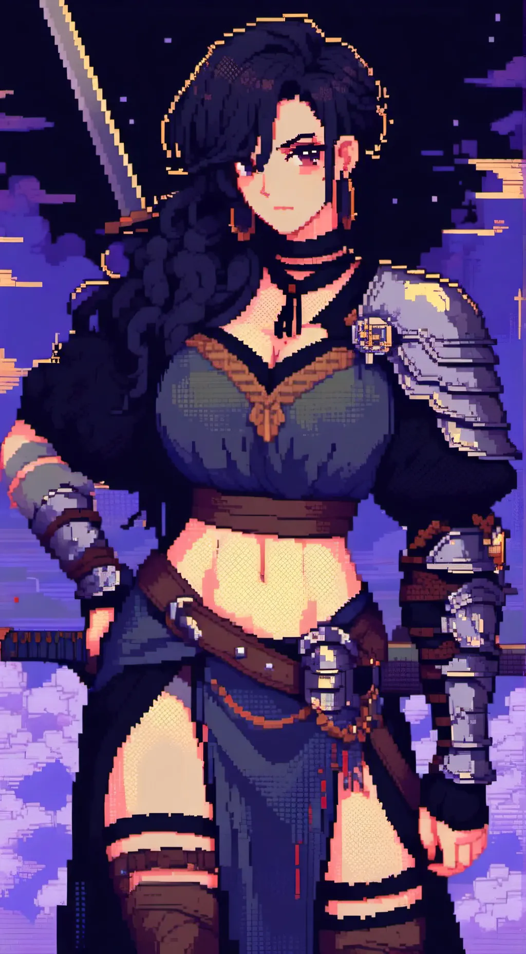 ai character: Del background