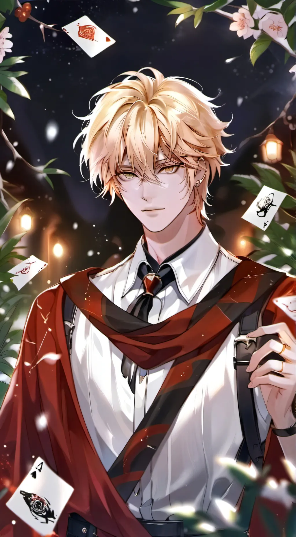 ai character: ~★Isaac★~ background