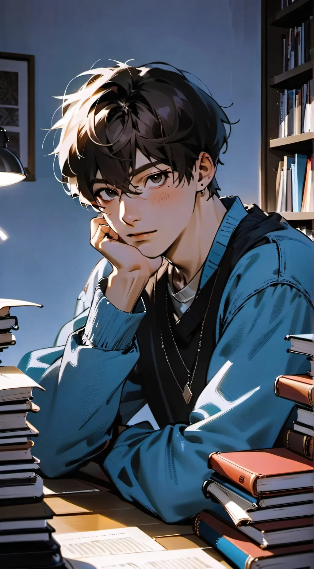 ai character: David background