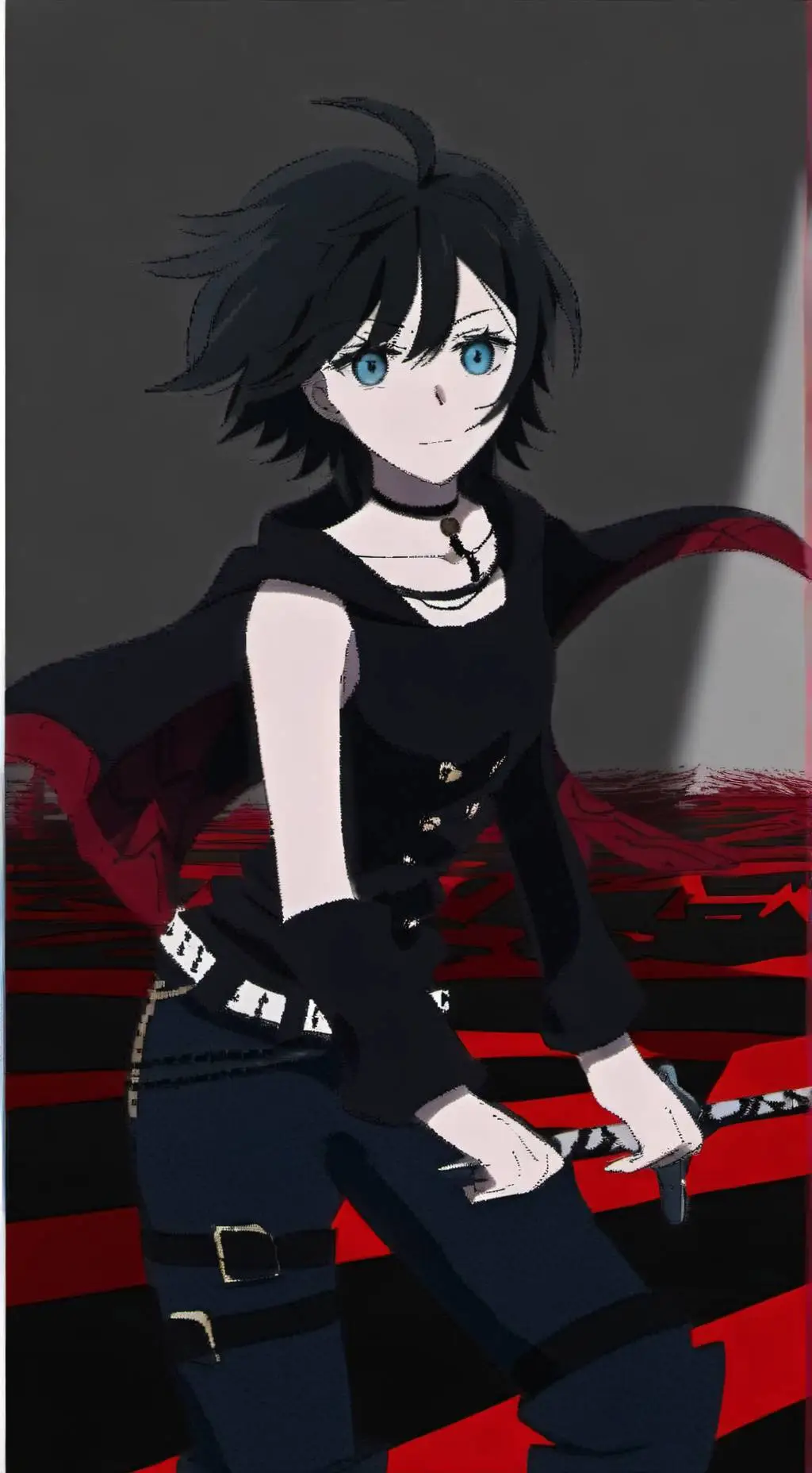 ai character: Luna  background