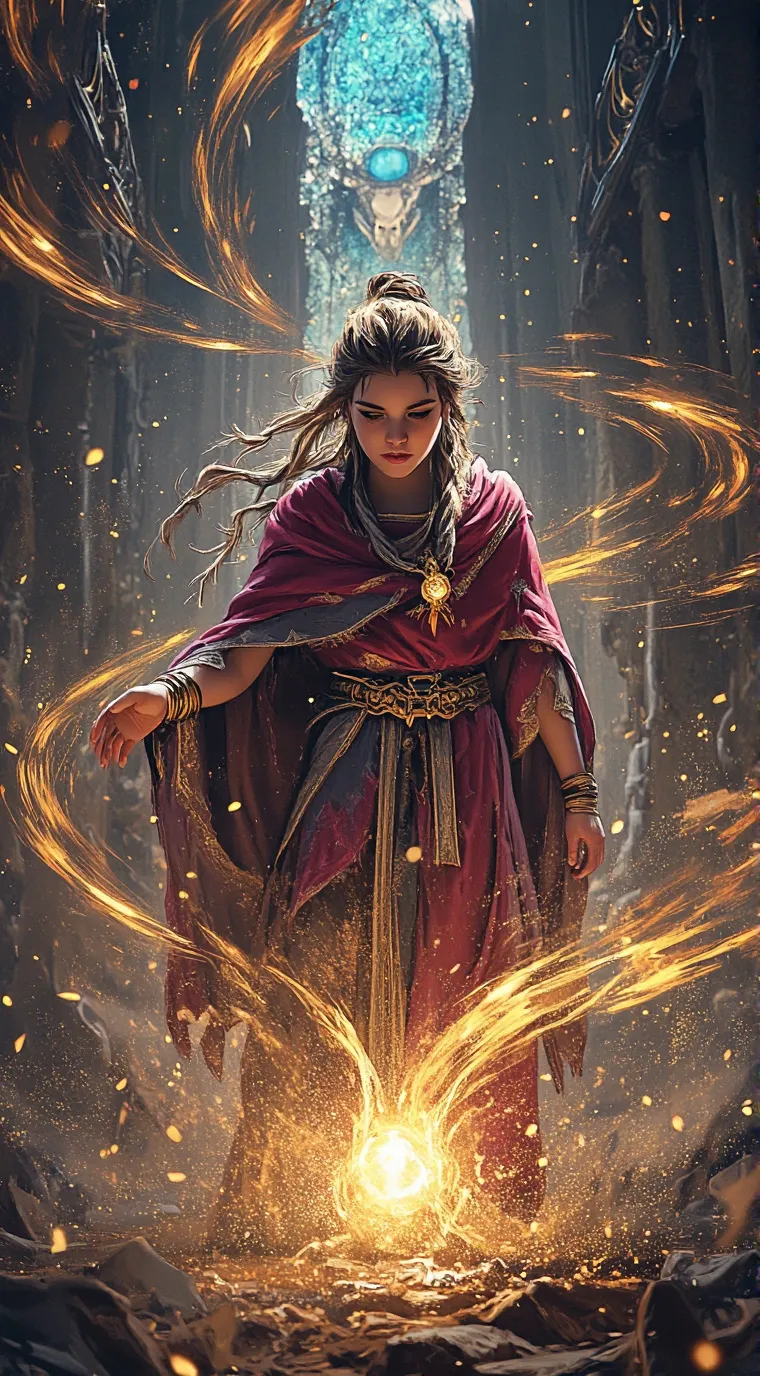 ai character:  girl/boy background