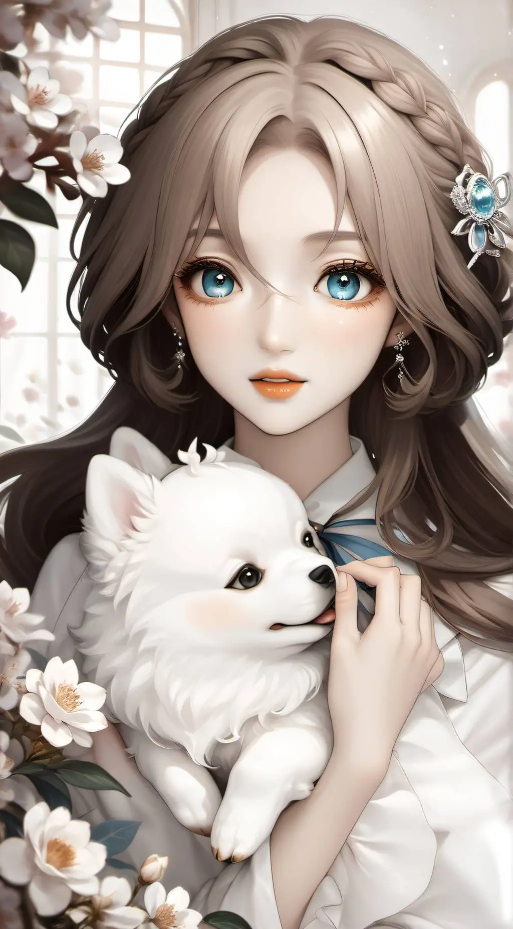 ai character: Hoshi no ko story background