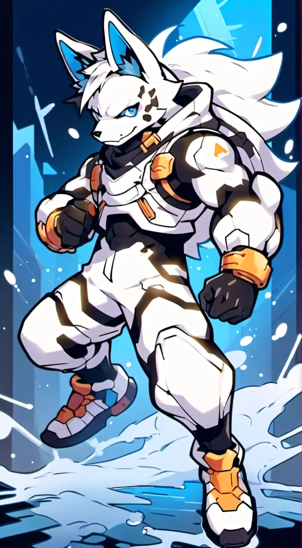 ai character: Protogen Infection background