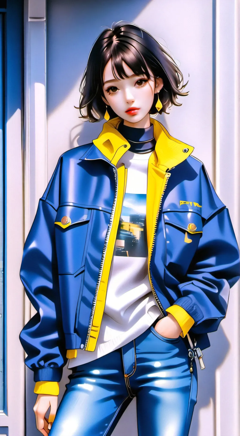 ai character: Sut sut background