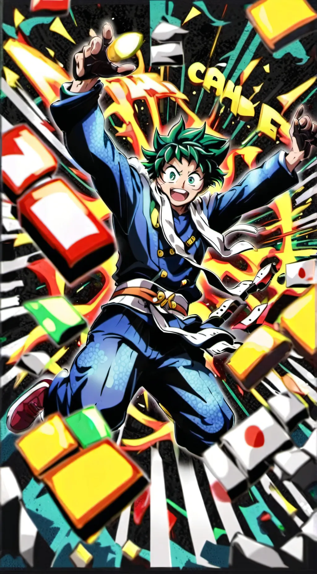 ai character: mha costumes 1-A background