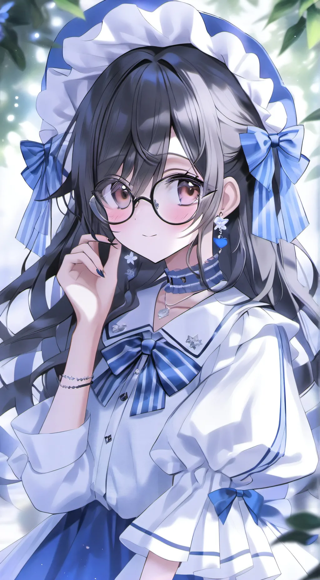 ai character: Stephanie  background