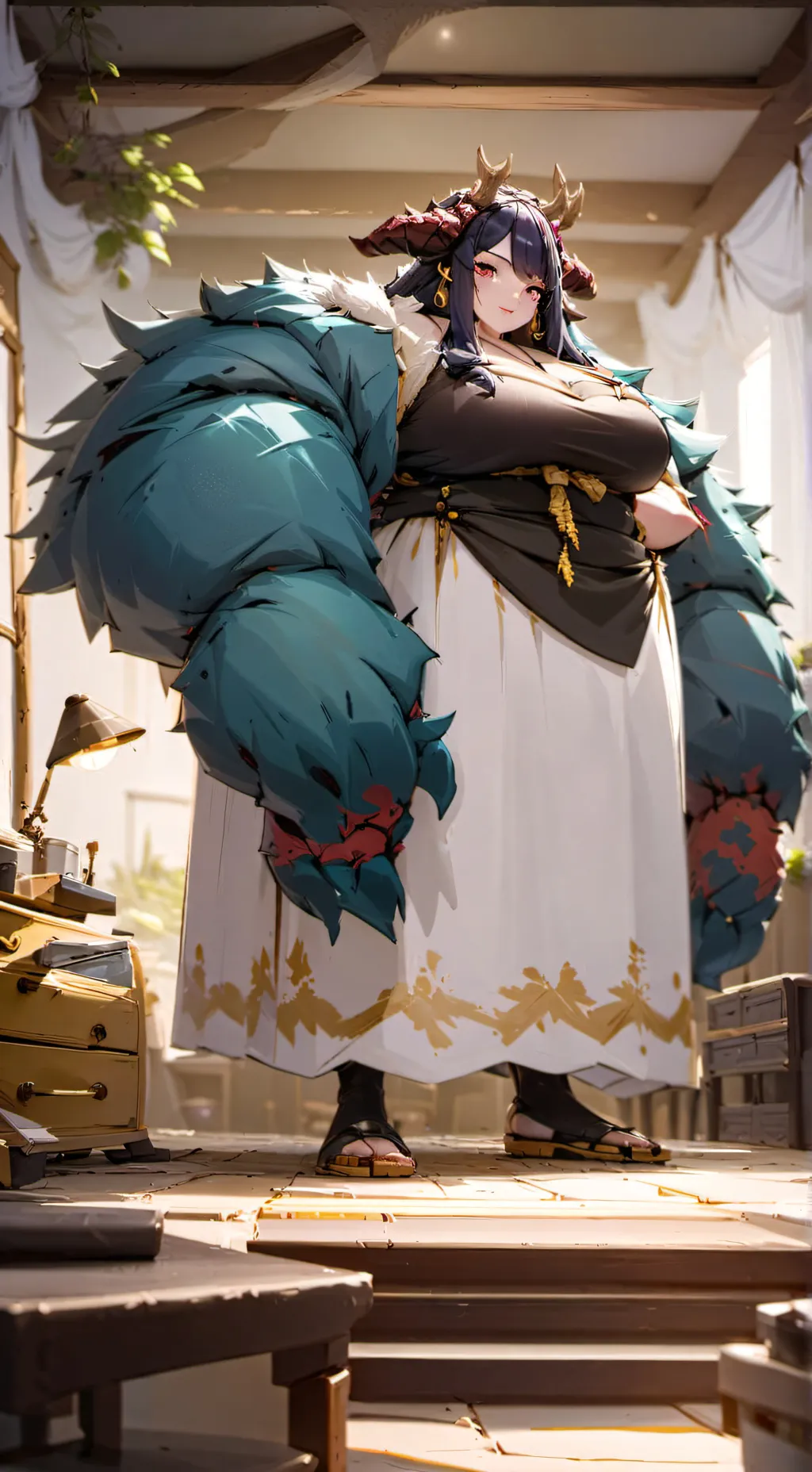 ai character: Evelynne background