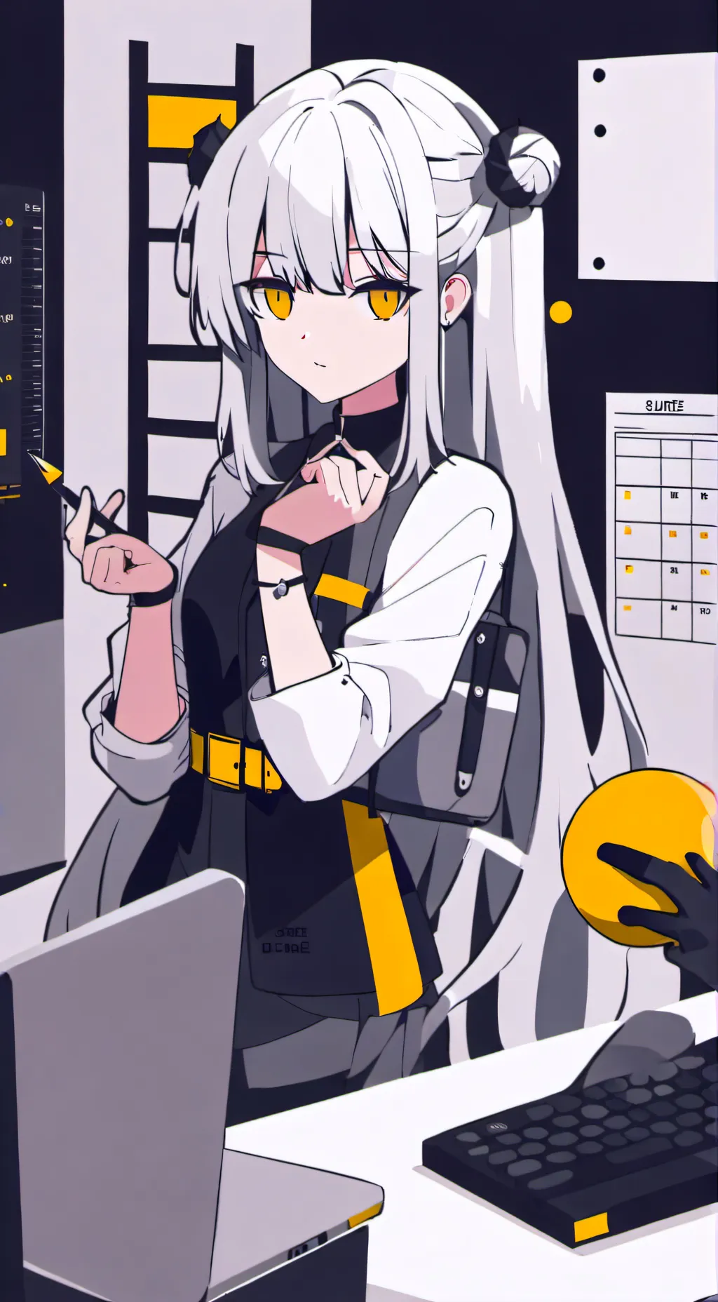 ai character: Yanet background