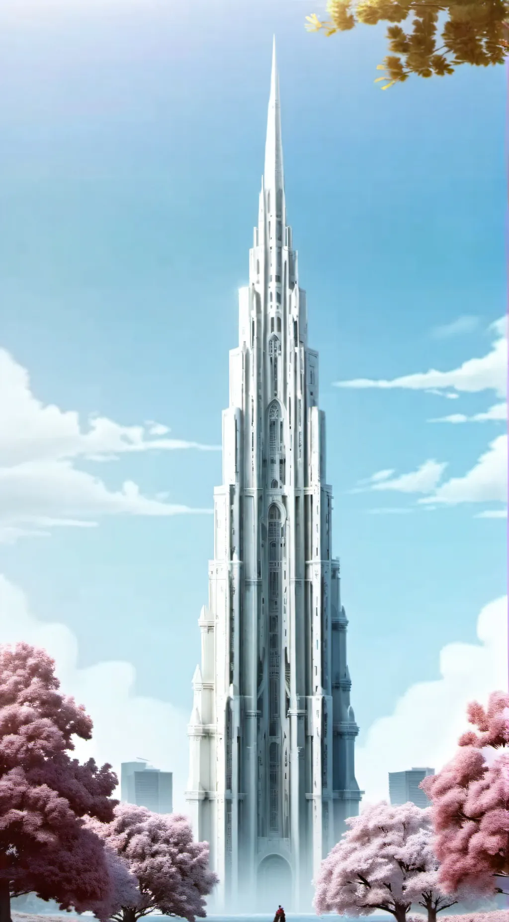 ai character: Heavens arena background