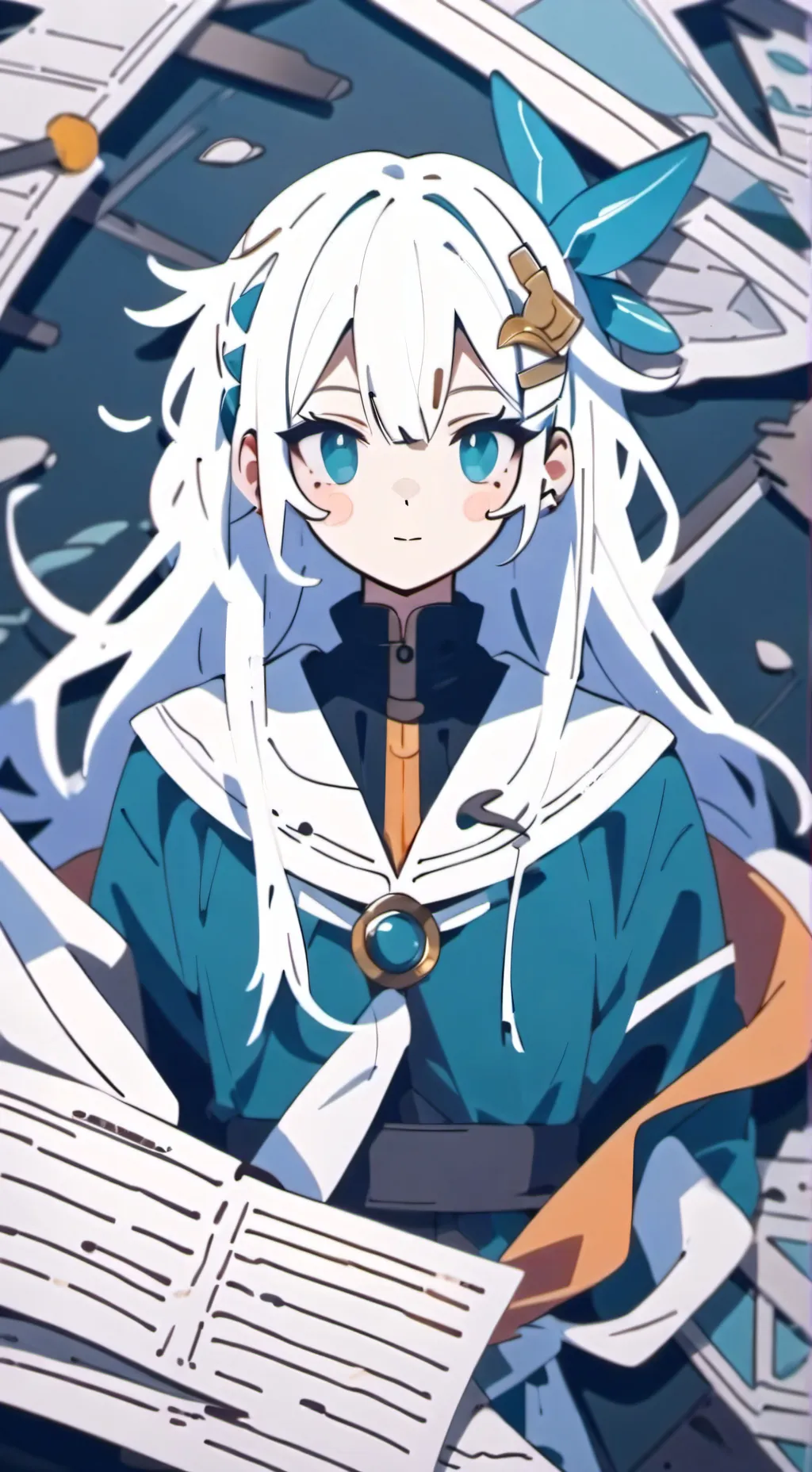 ai character: cosplay background