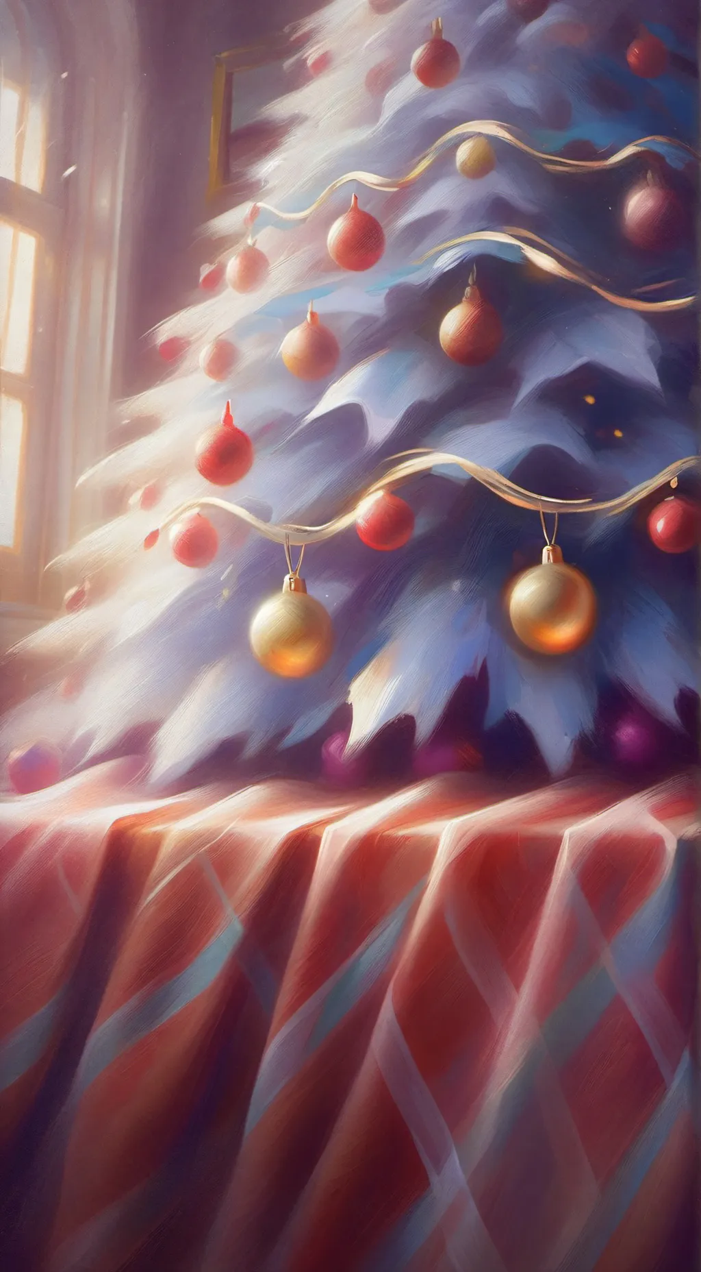 ai character: Christmas! background