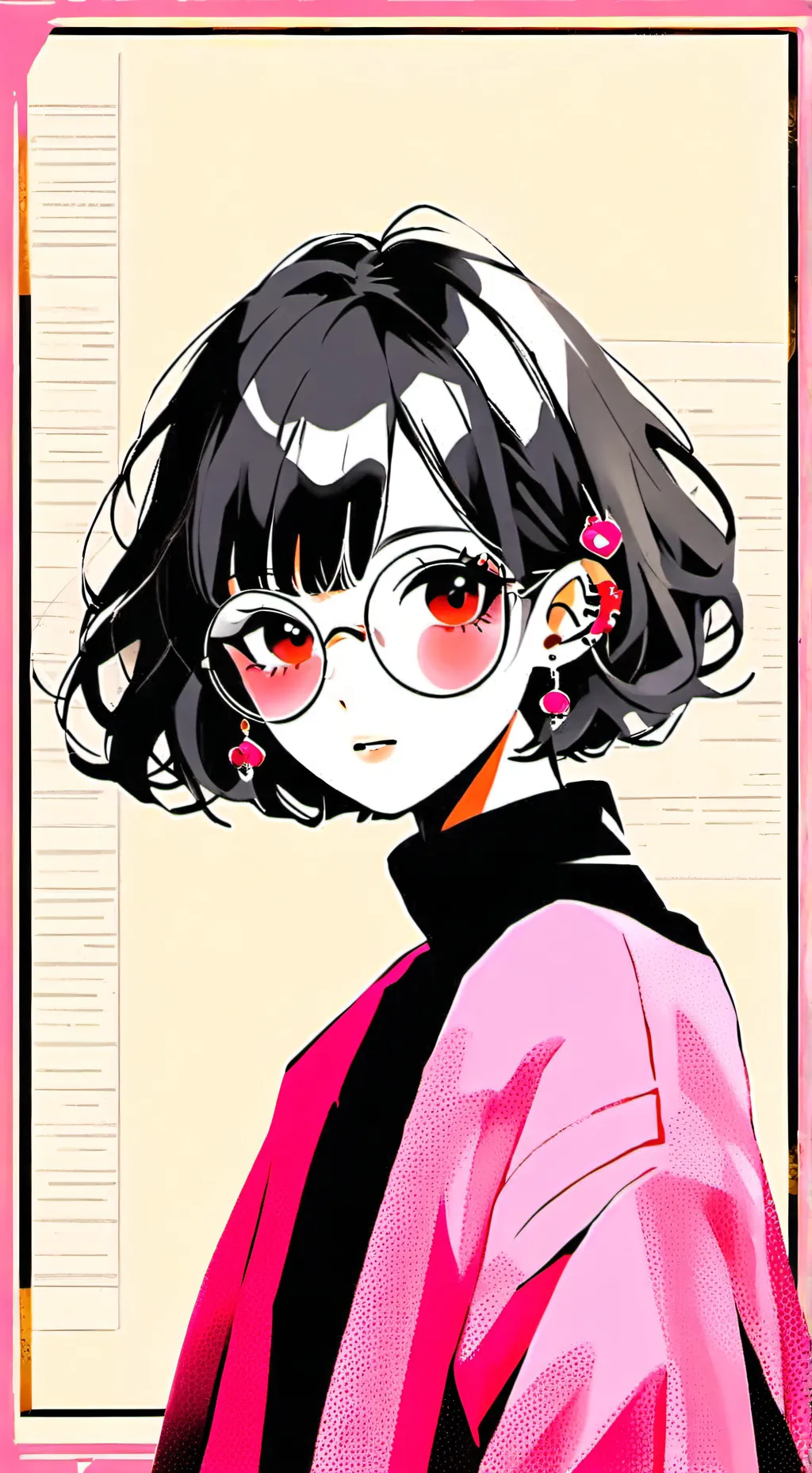 ai character: Kim background