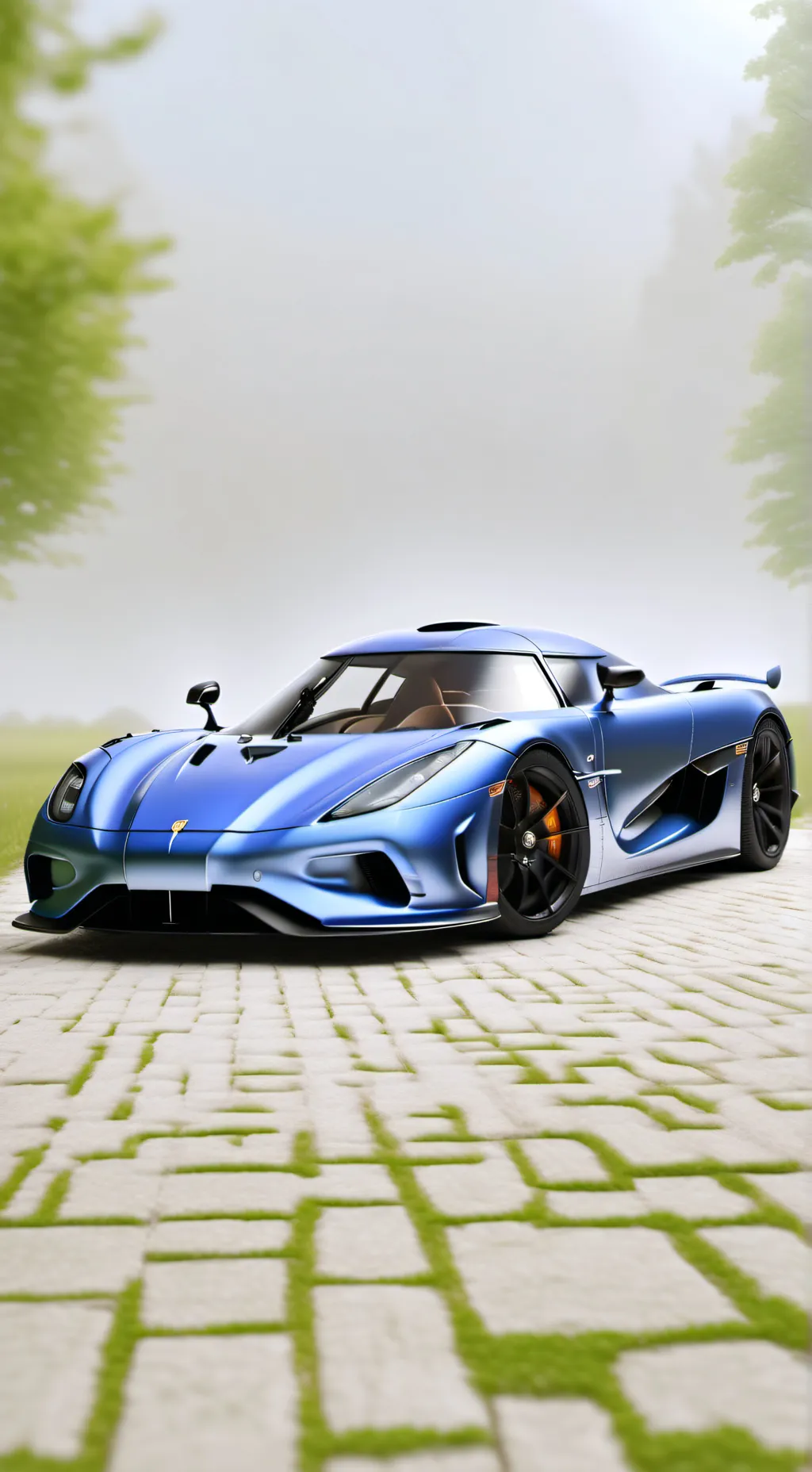 ai character: car fan background