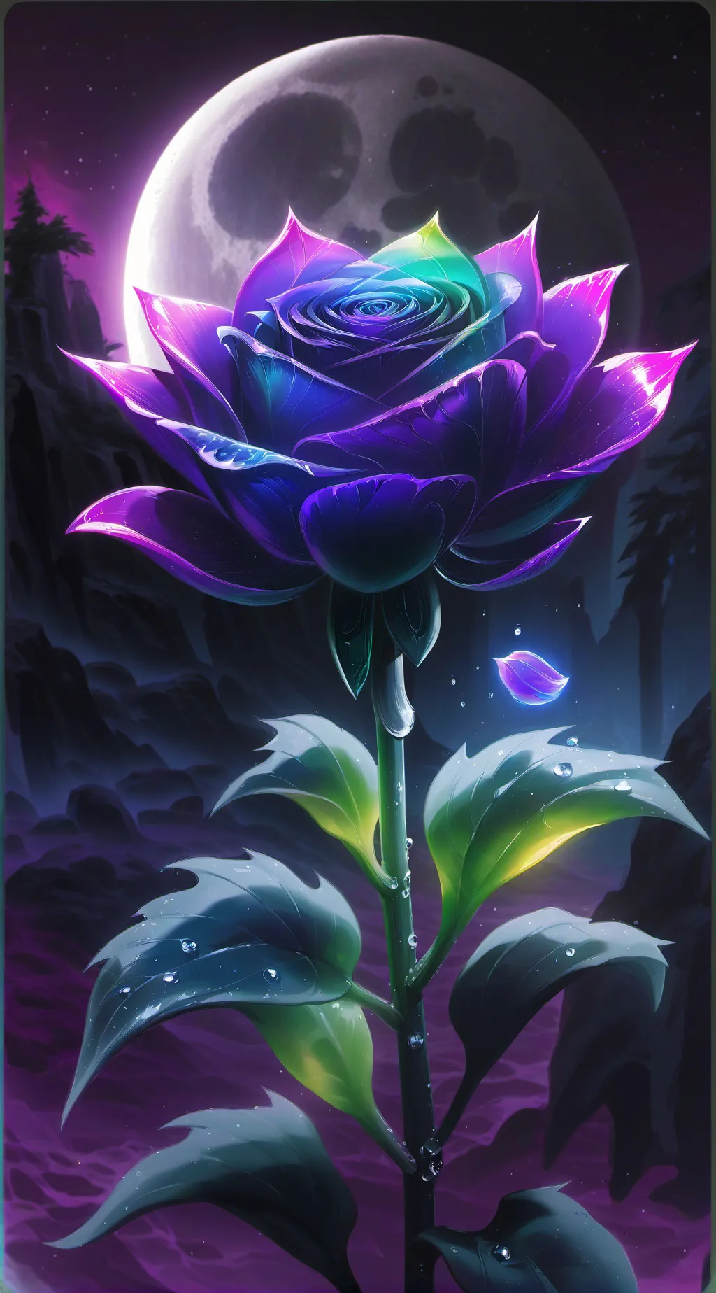 ai character: Dandy x Astro background