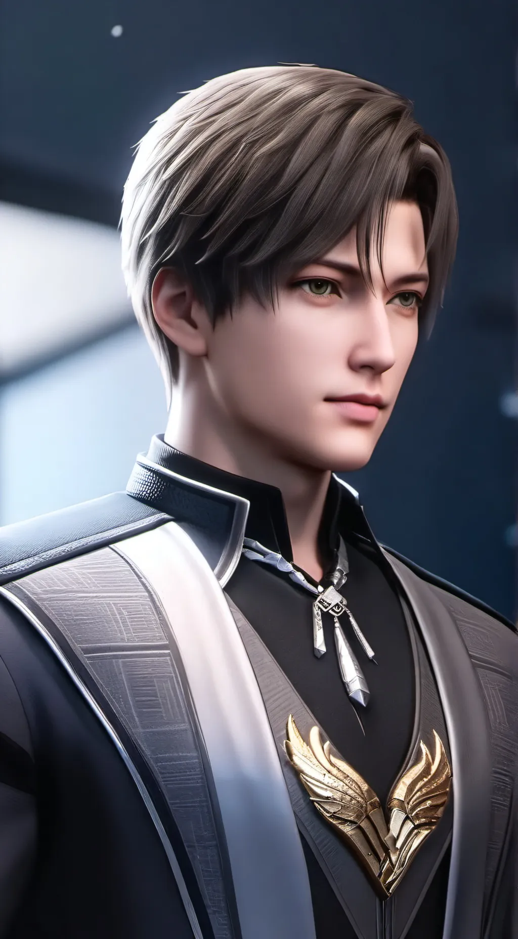 ai character: Creepy questions background