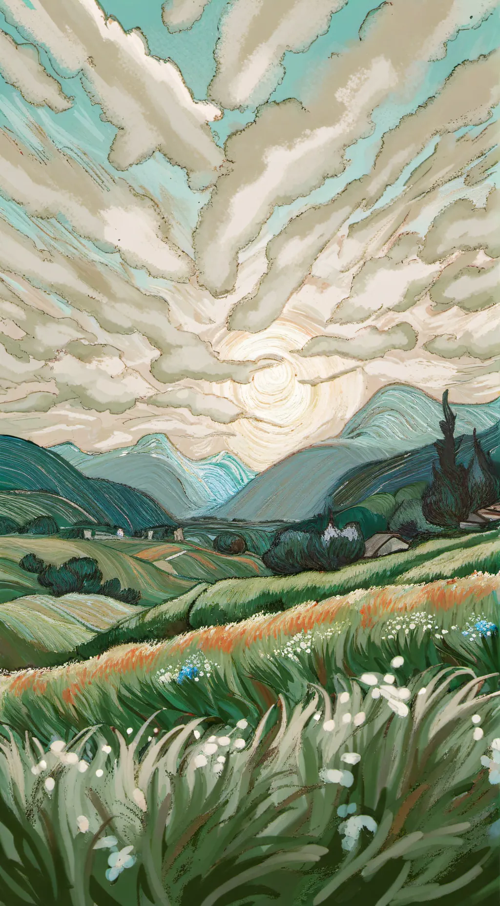 ai character: Therapy Room..  background