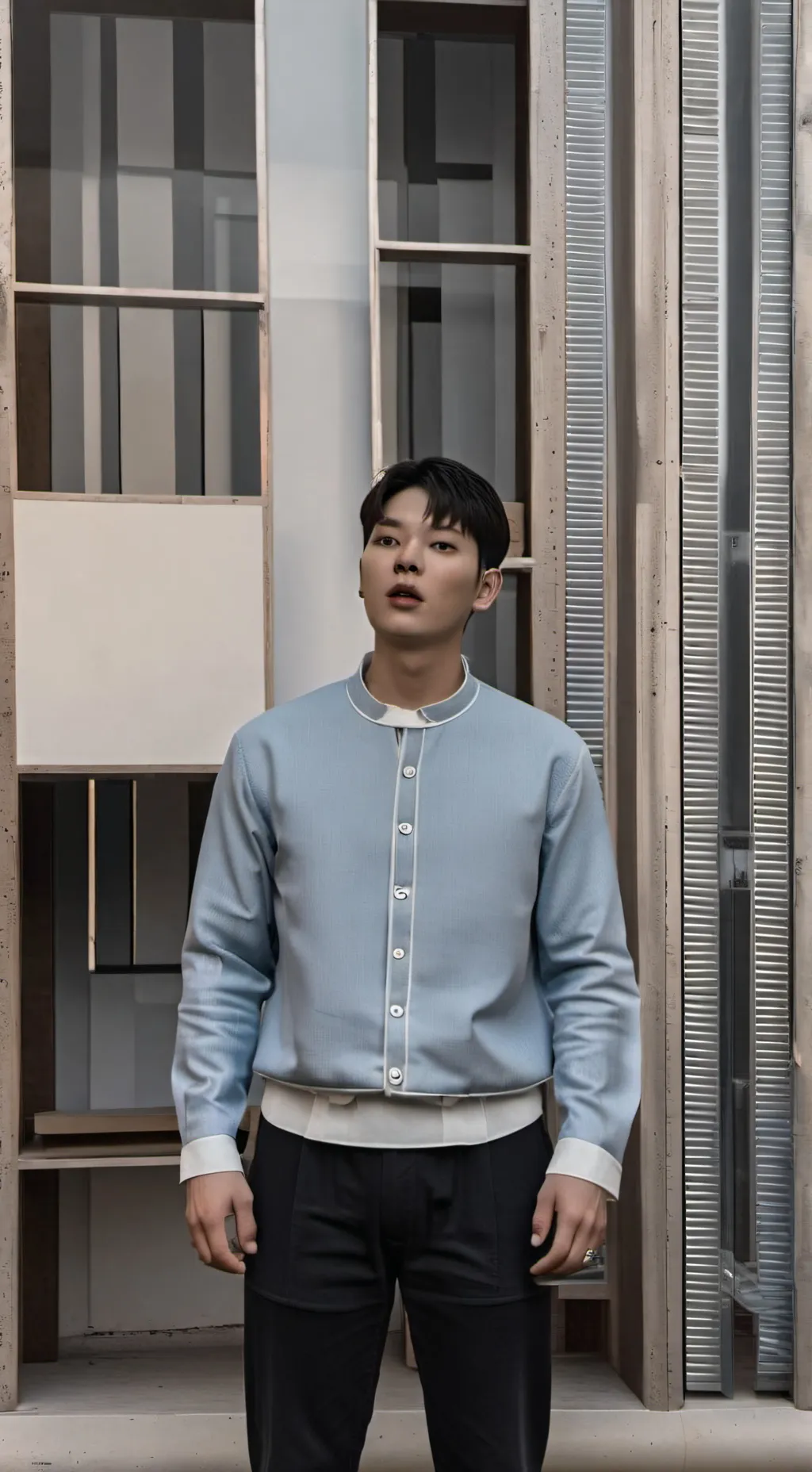 ai character: kim Seungmin  background