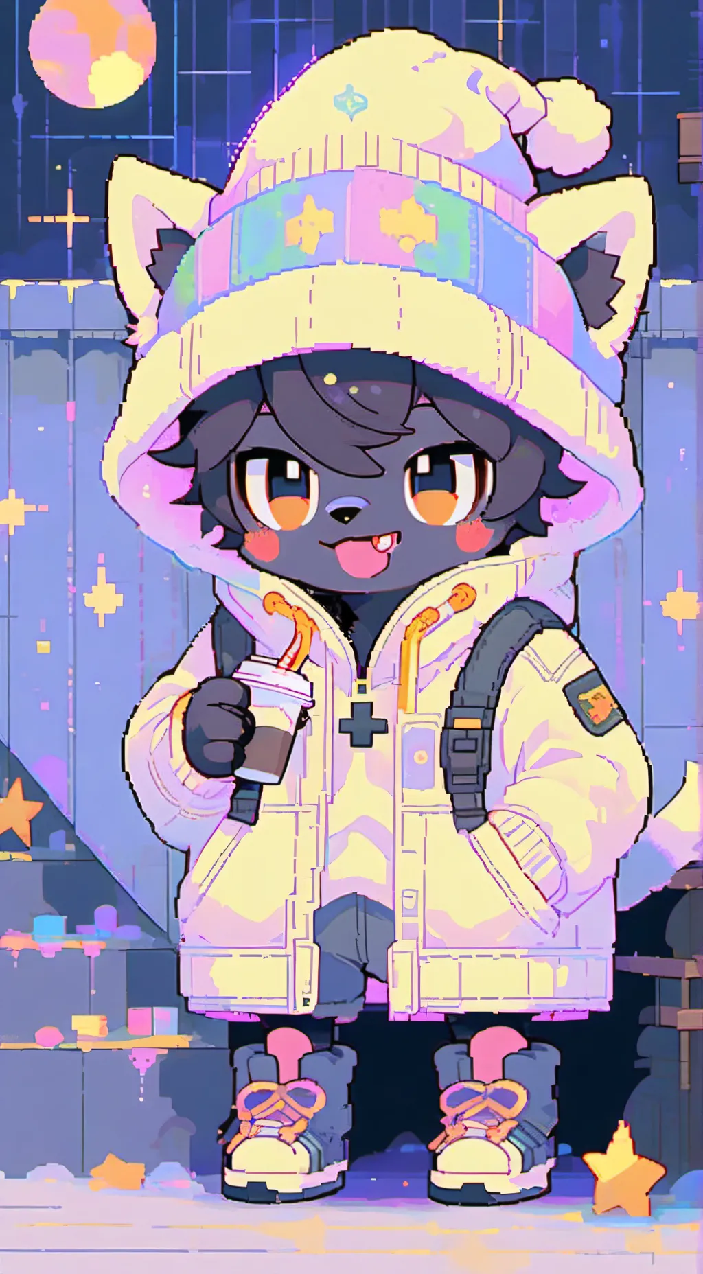ai character: 💅Merry Xmas yall!💅 background