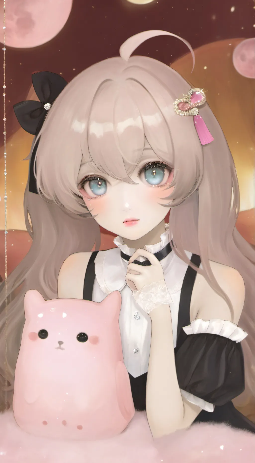 ai character: uwu girl background