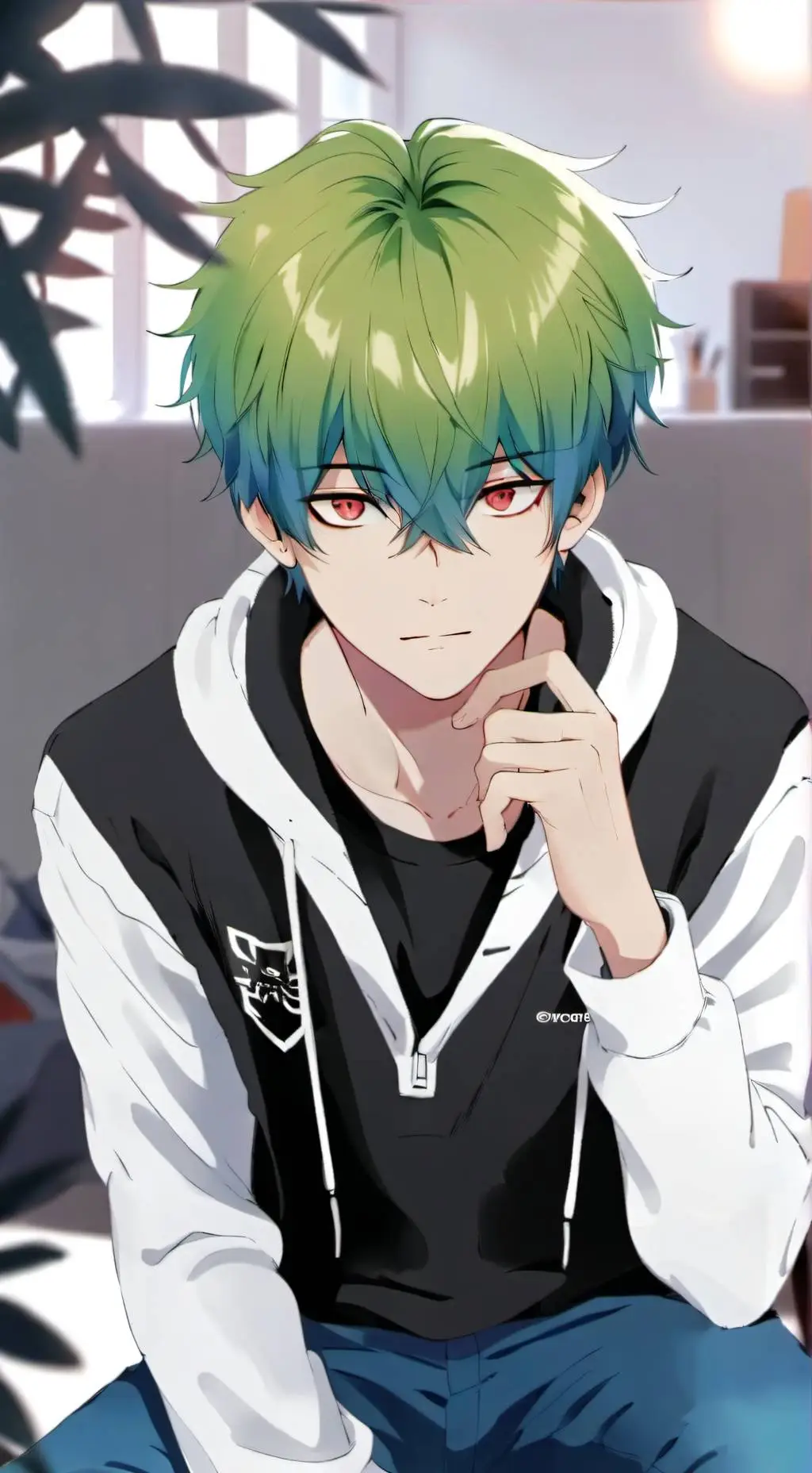 ai character: Xavier  background