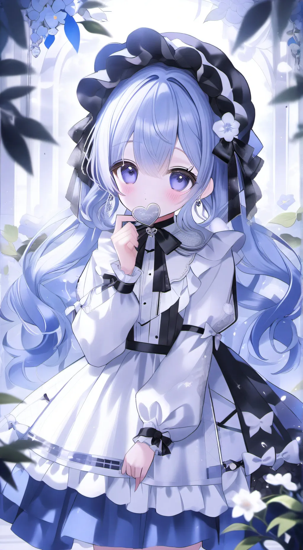 ai character: blackpink~Rosé background