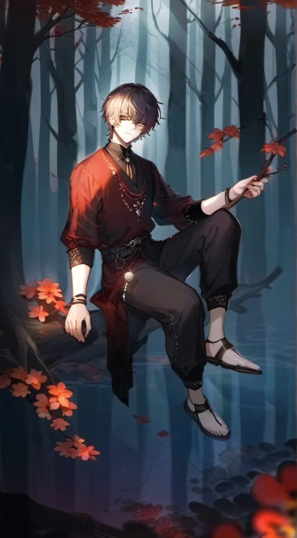 ai character: Xander background