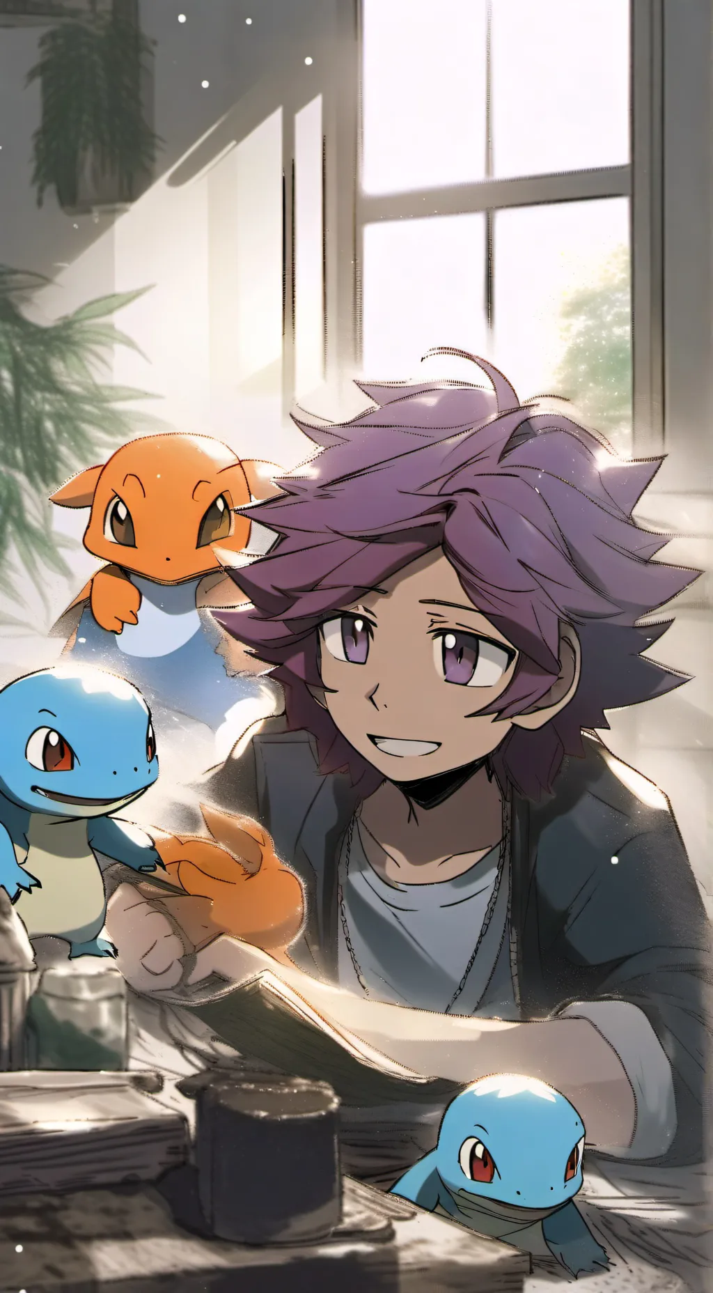 ai character: Mike Stoughton background