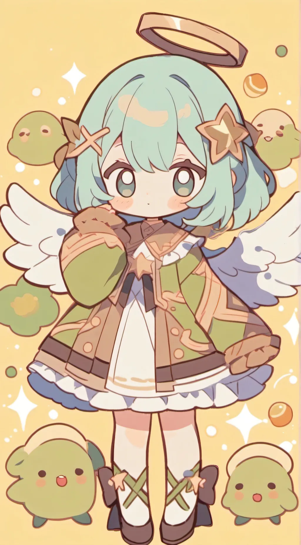 ai character: luz background