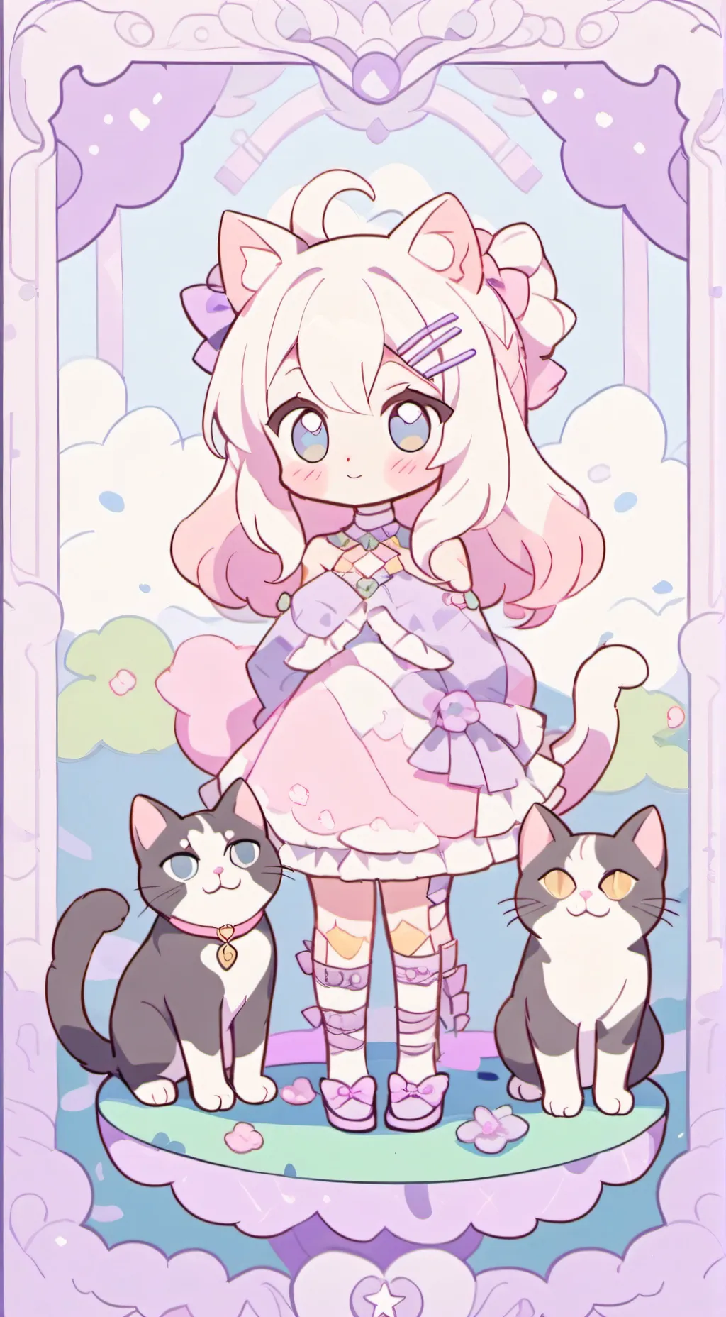 ai character: Dandy's world  background