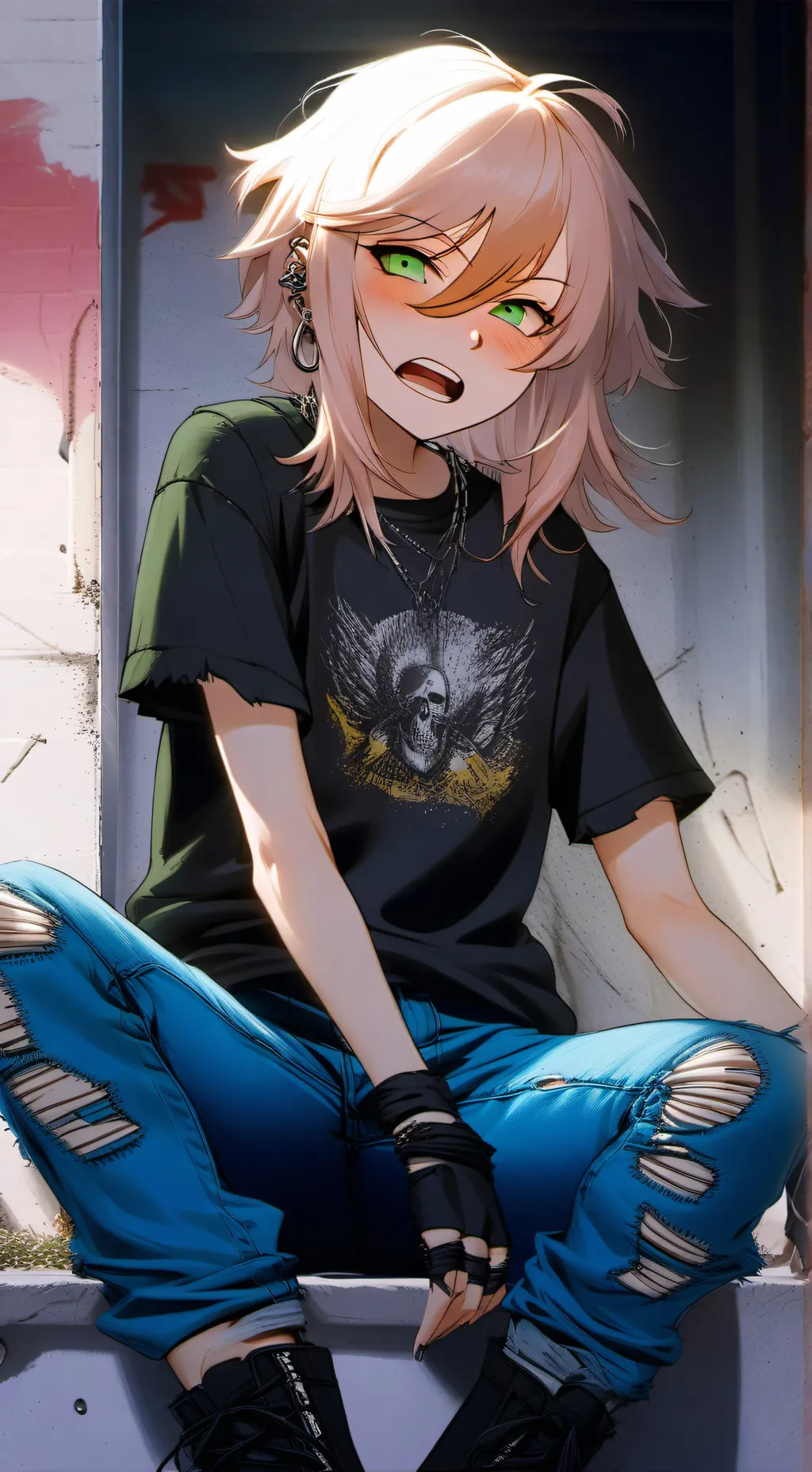 ai character: Lila background