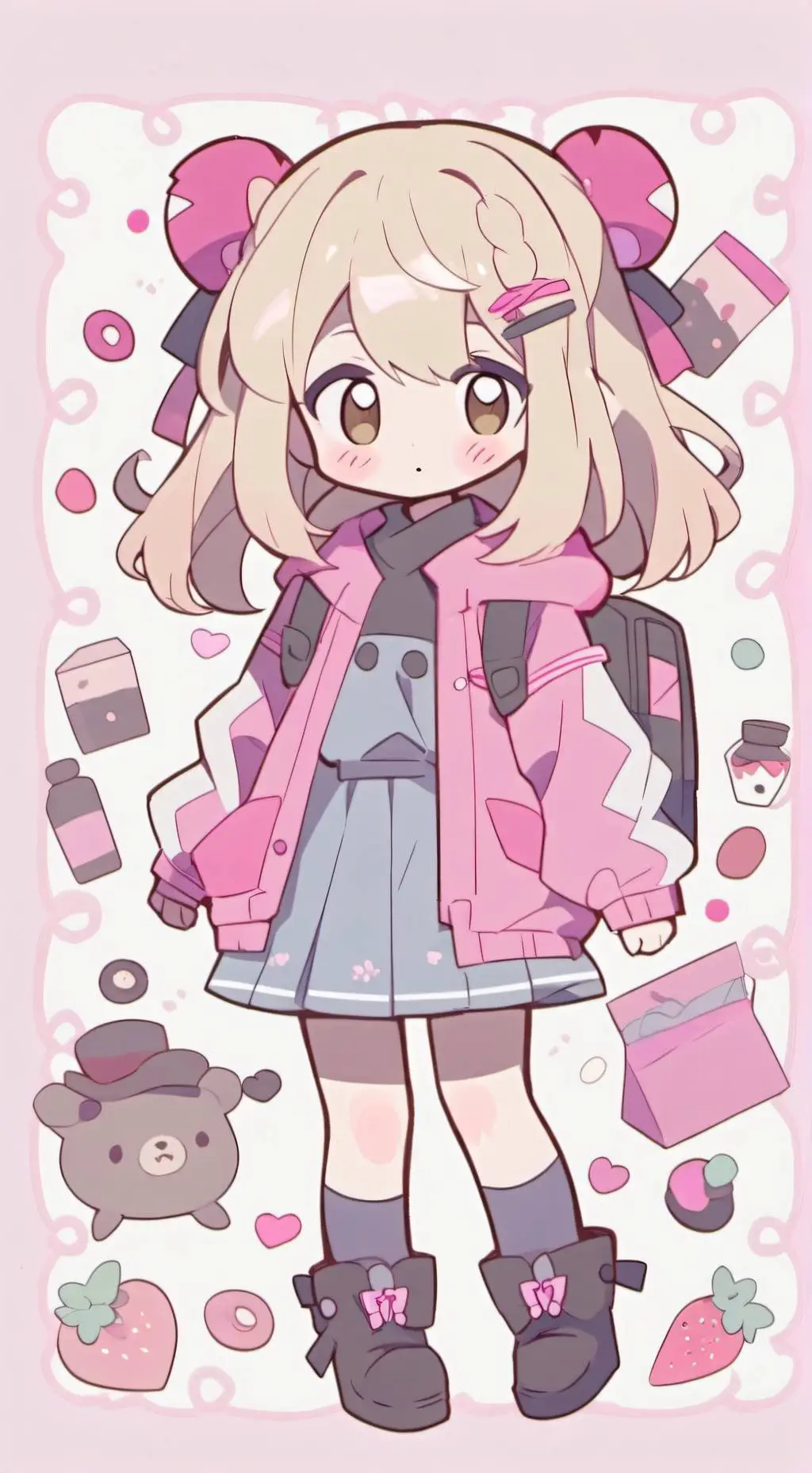 ai character: Pia.02 background