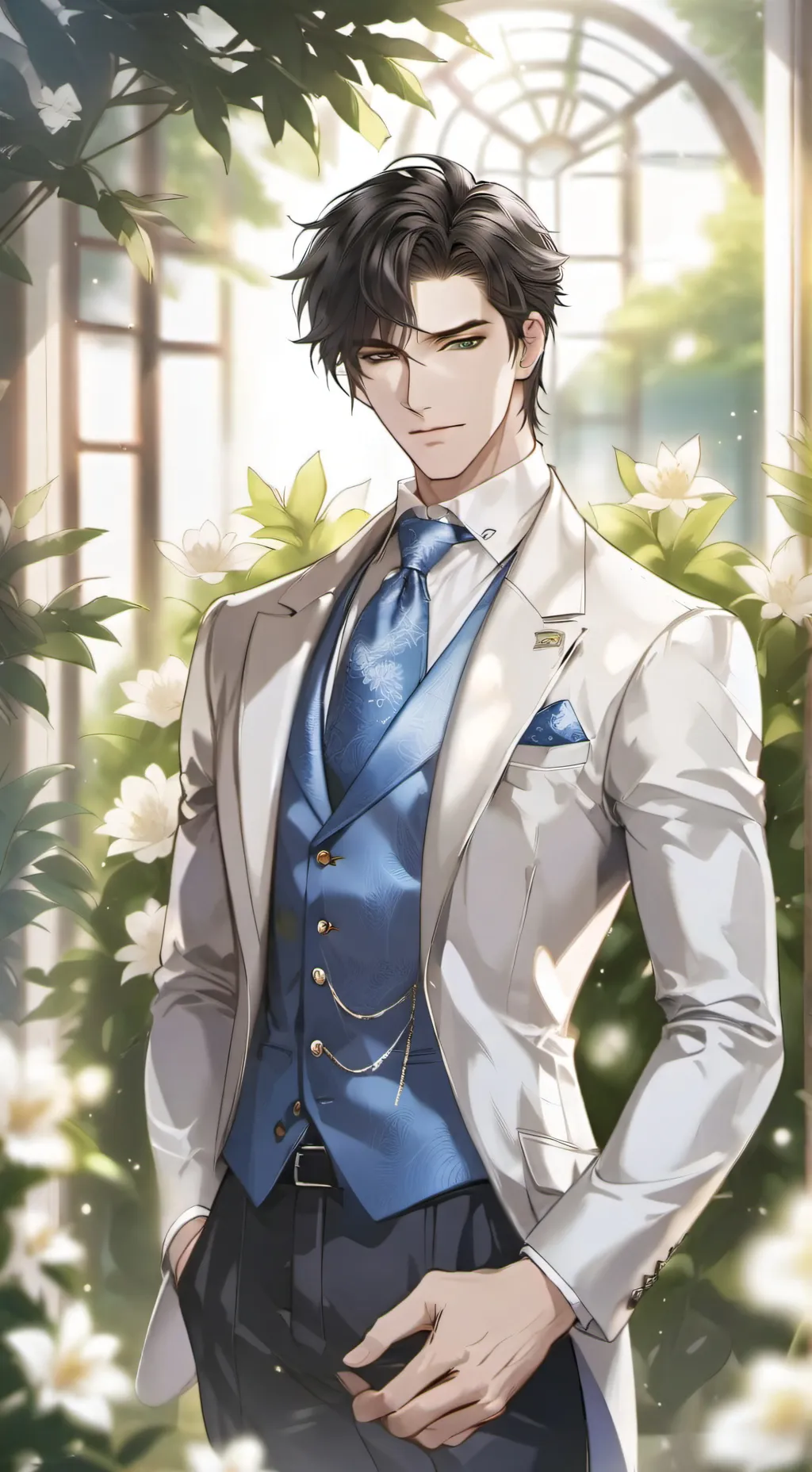 ai character: Michael  background