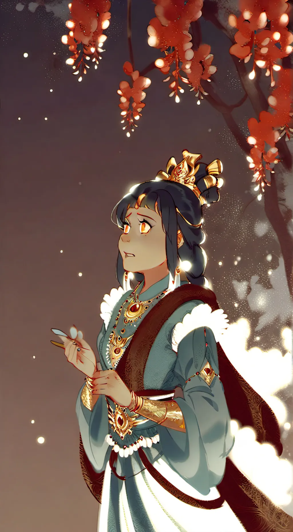 ai character: Luz background