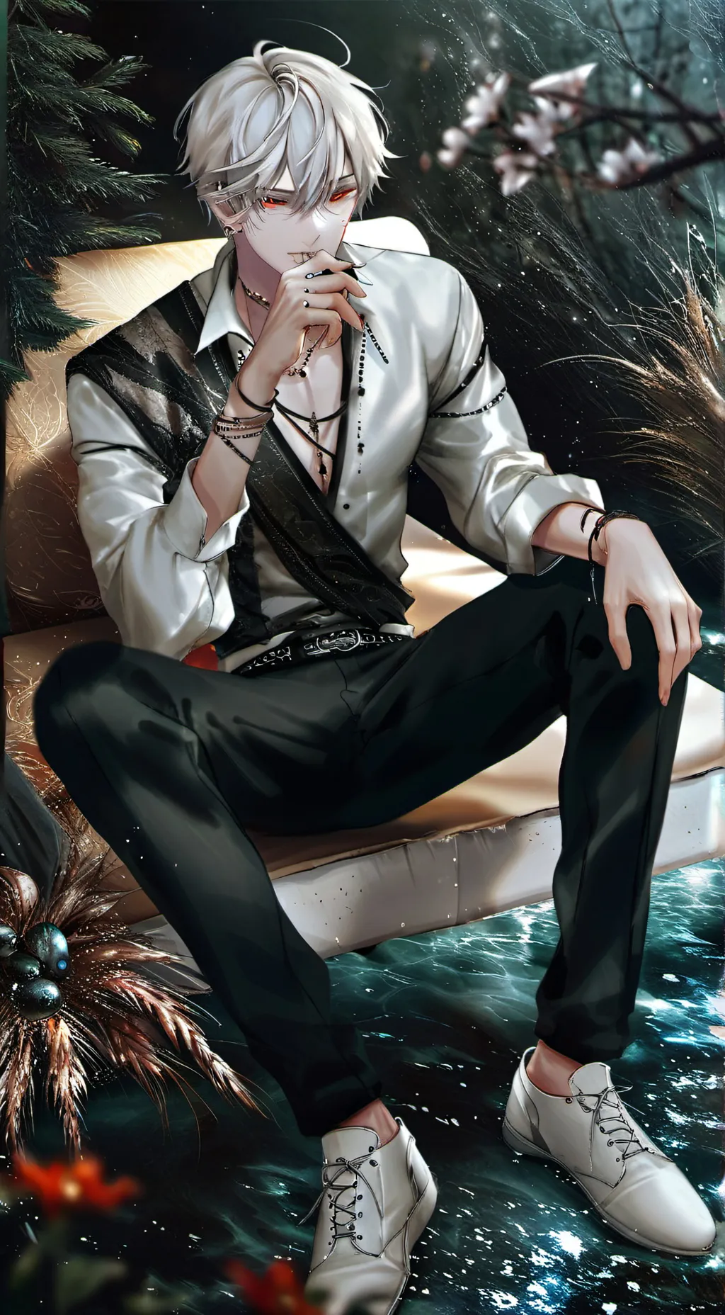 ai character: alex 💖 background