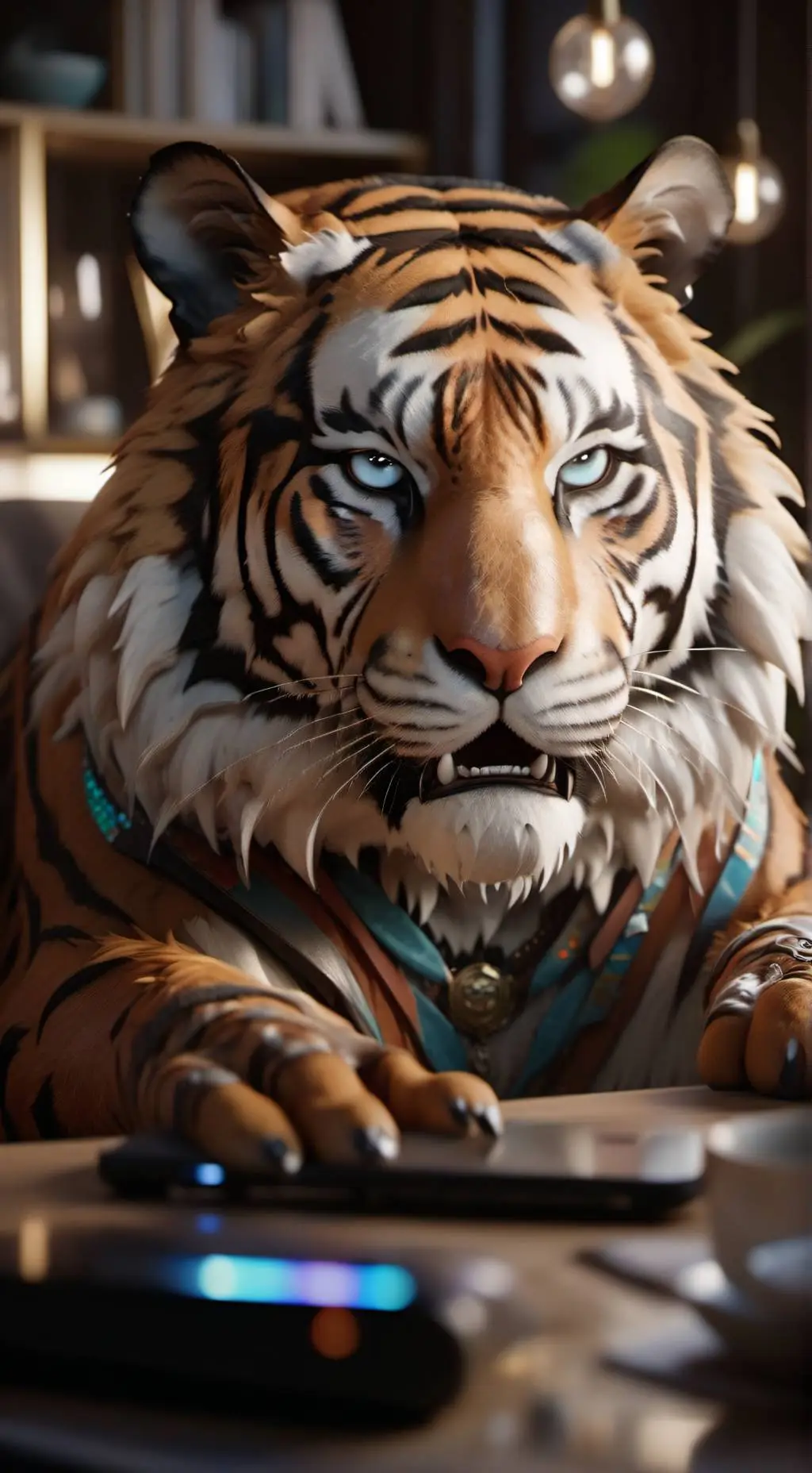 ai character: Byte background